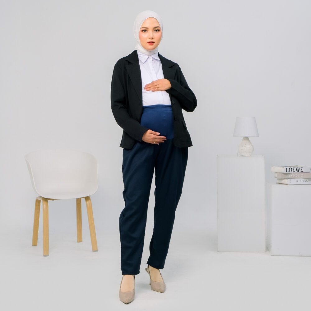 Momiasi - Celana Hamil Kerja Formal - Gambar 2