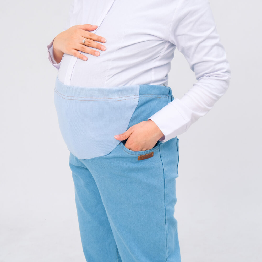 Momiasi - Celana Hamil Jeans Standar - Gambar 5