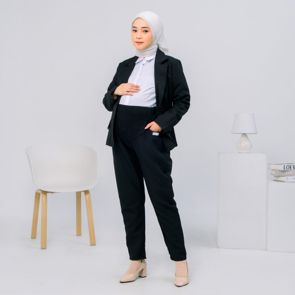 Momiasi - Celana Hamil Kerja Formal - Gambar 8