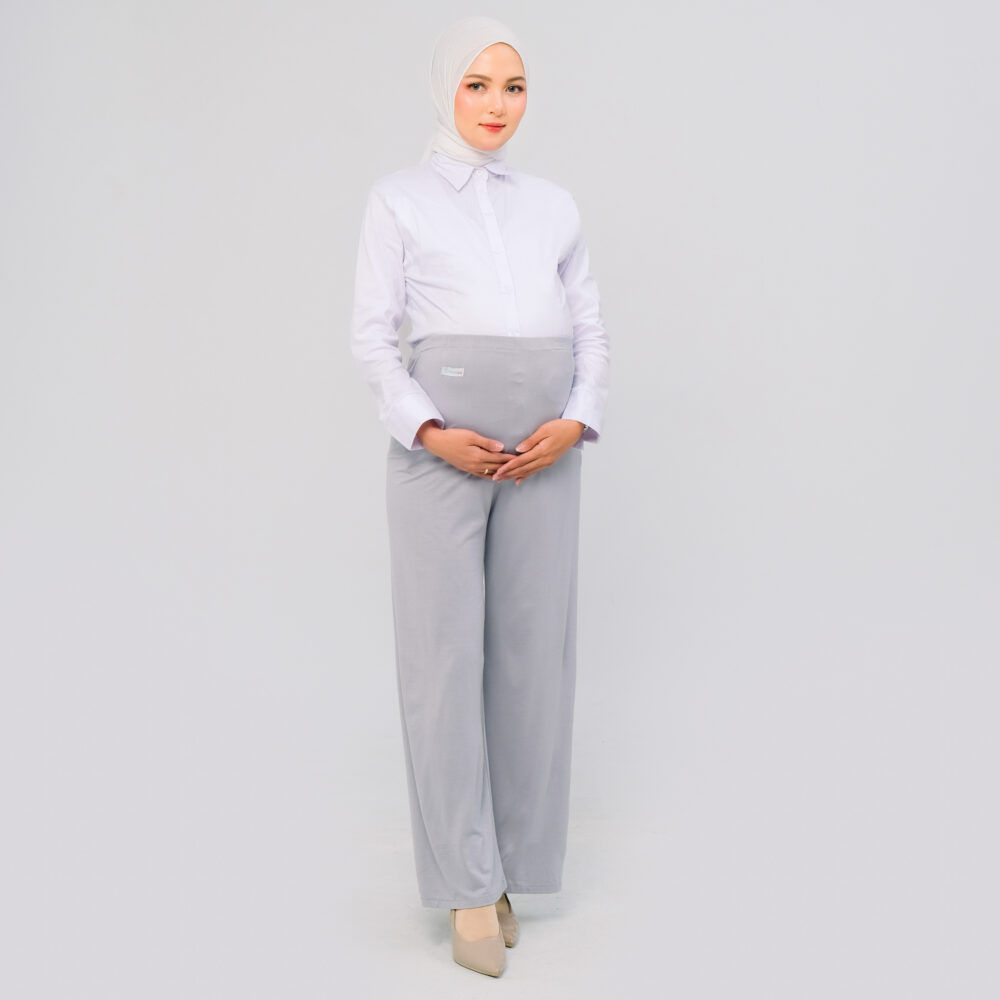 Momiasi - CELANA HAMIL KULOT HIGHWAIST - Gambar 2