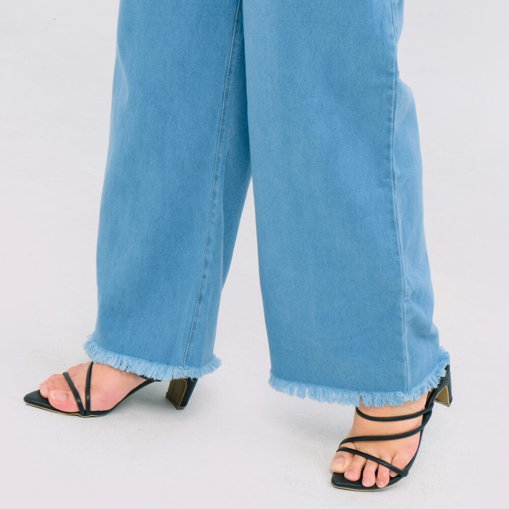 Momiasi - Celana Hamil Jeans Kulot Rawis - Gambar 4