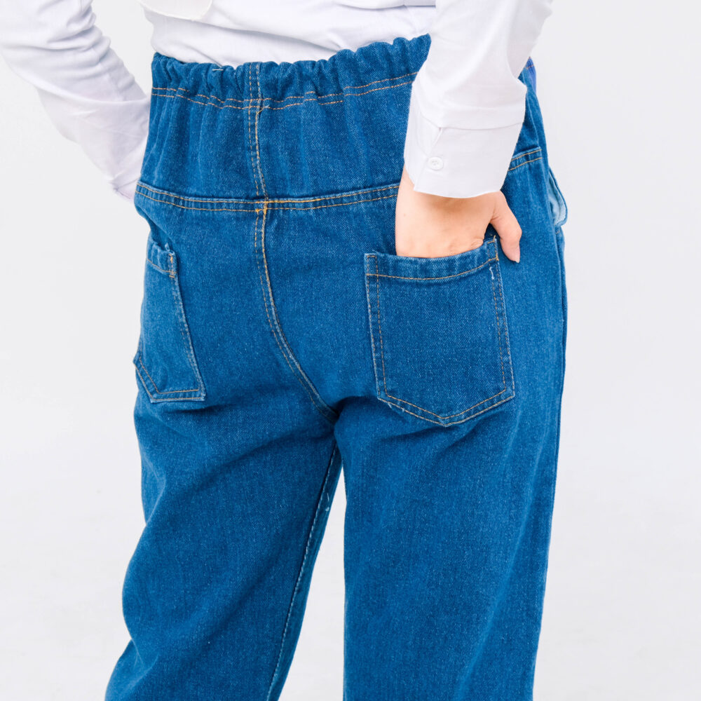 Momiasi - Celana Hamil Jeans Cutbray - Gambar 5