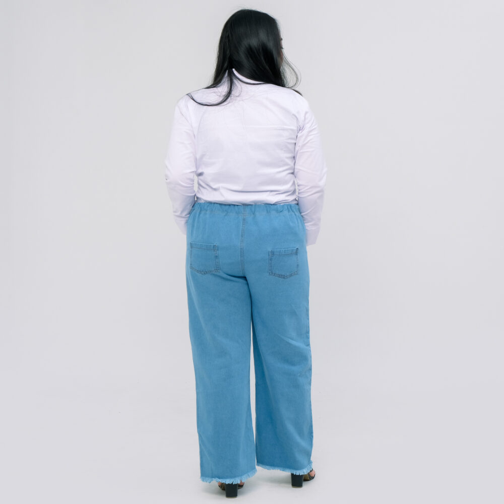 Momiasi - Celana Hamil Jeans Kulot Rawis - Gambar 5