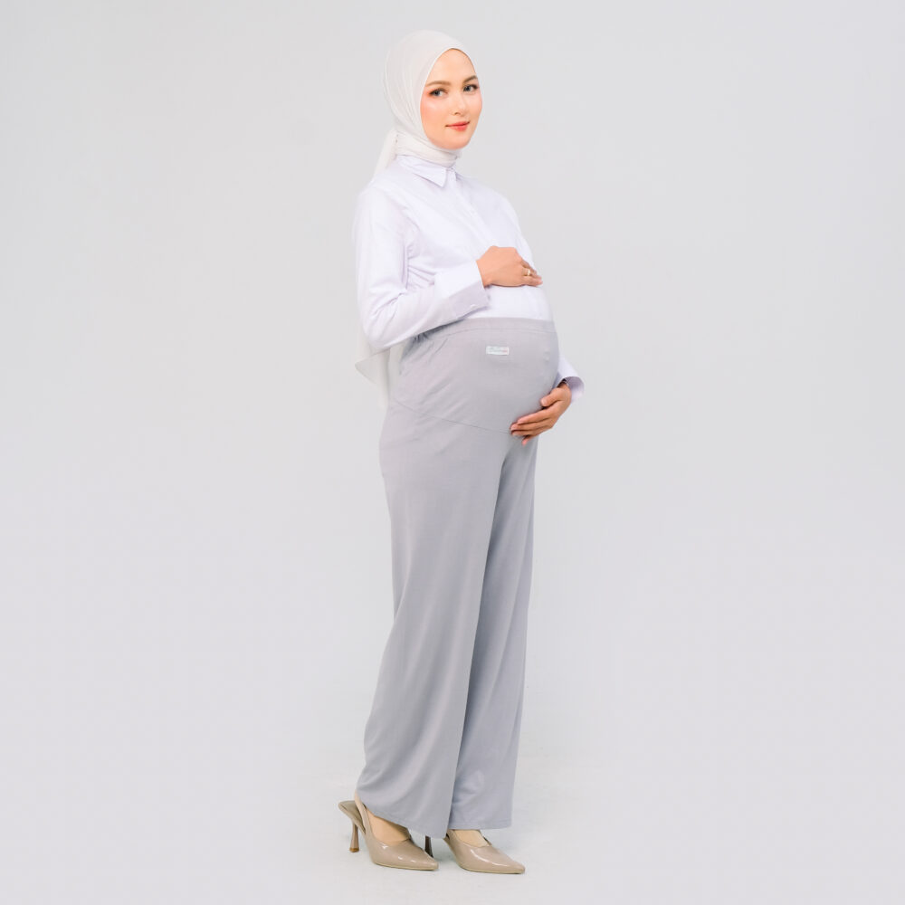 Momiasi - CELANA HAMIL KULOT HIGHWAIST - Gambar 6