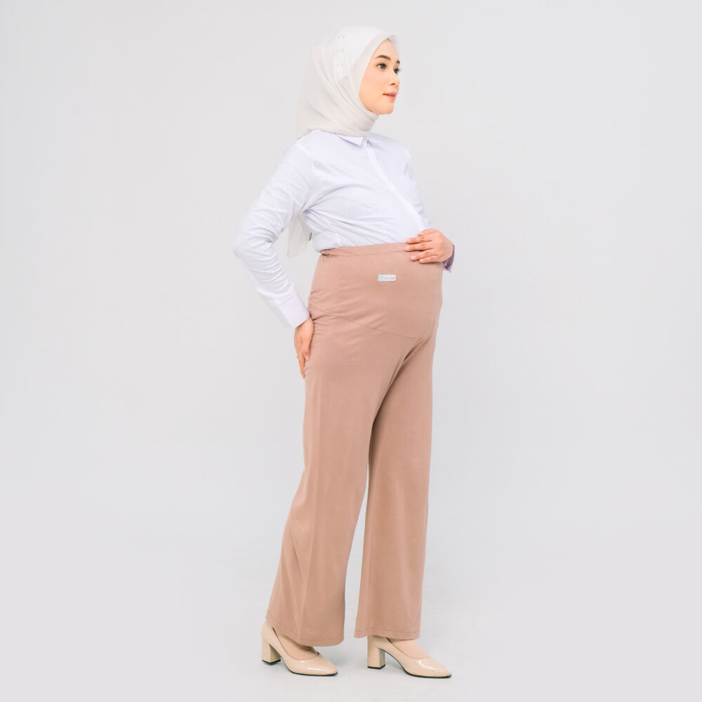 Momiasi - CELANA HAMIL KULOT HIGHWAIST - Gambar 8