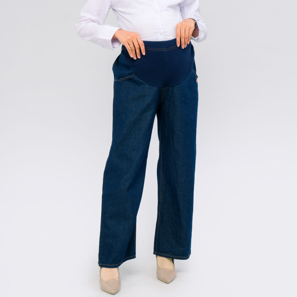 Momiasi - Celana Wanita Hamil Kulot Jeans - Gambar 10