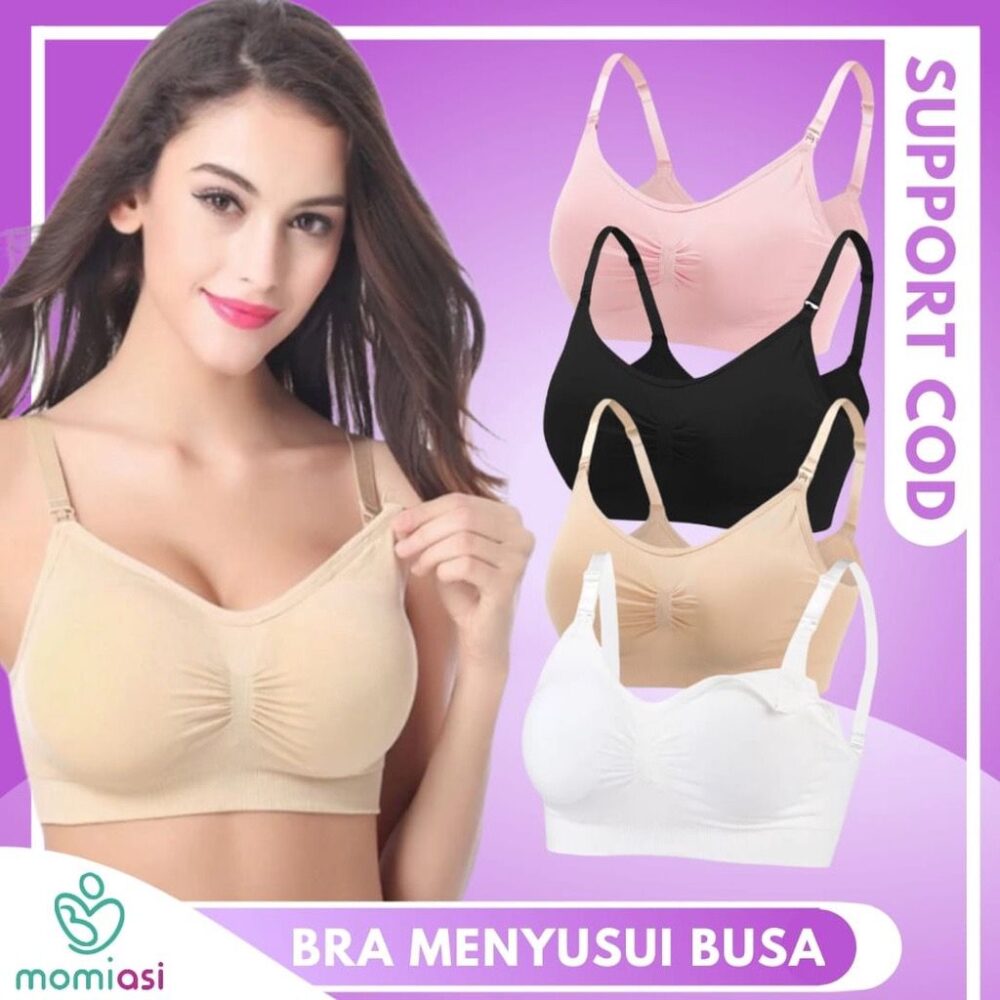 Momiasi - Bra BH Menyusui Busa Jumbo Ibu Busui - Gambar 2