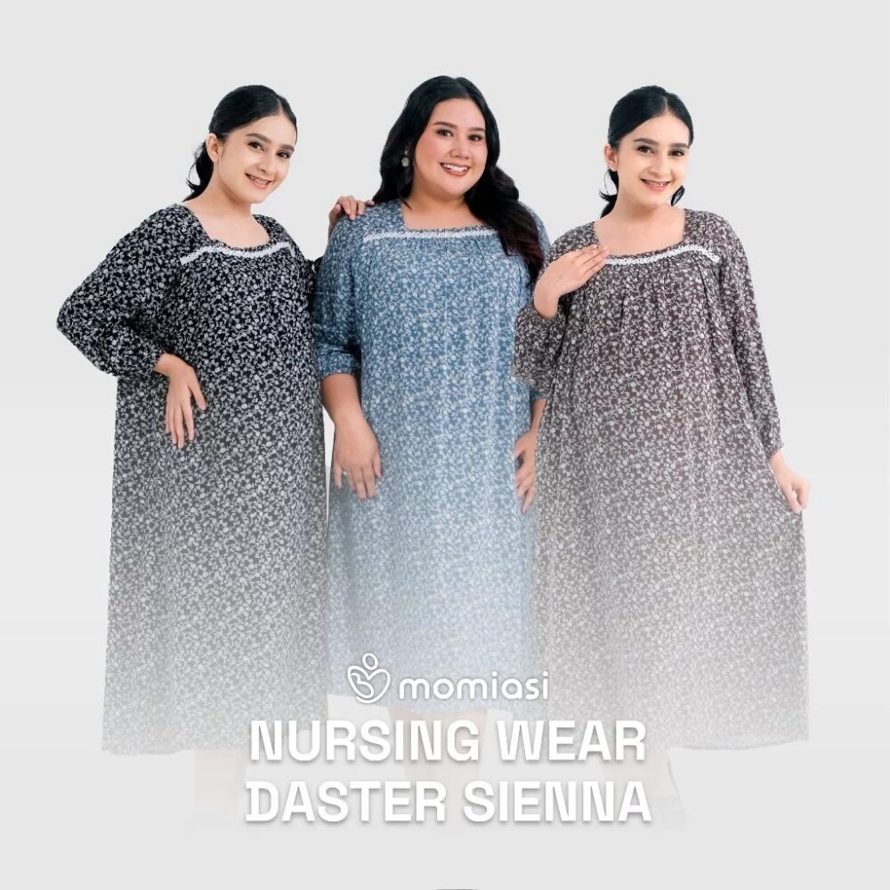 Momiasi - Home Dress Sienna - Daster Bumil Busui Friendly